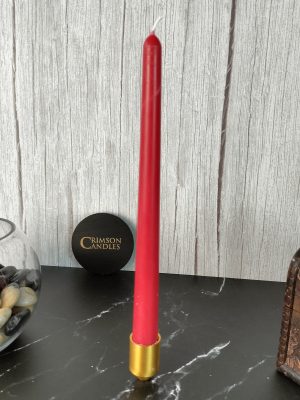 Red Thin taper candles <br> 25 Pieces