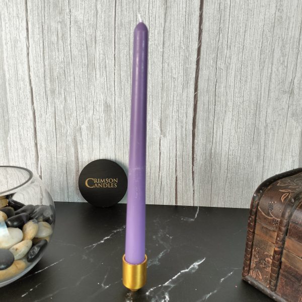 Lilac Thin taper candles <br> 25 Pieces