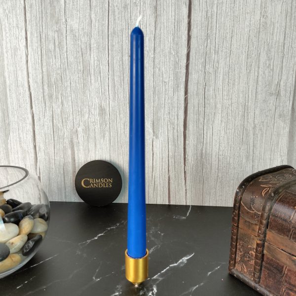 Blue Thin taper candles <br> 25 Pieces