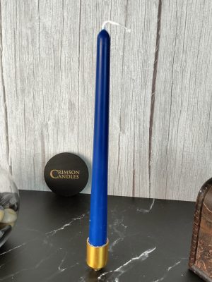Navy Blue Thin taper candles <br> 25 Pieces