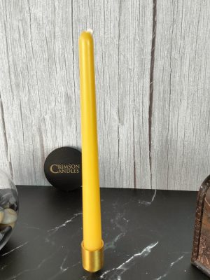 Light Orange Thin taper candles <br> 25 Pieces