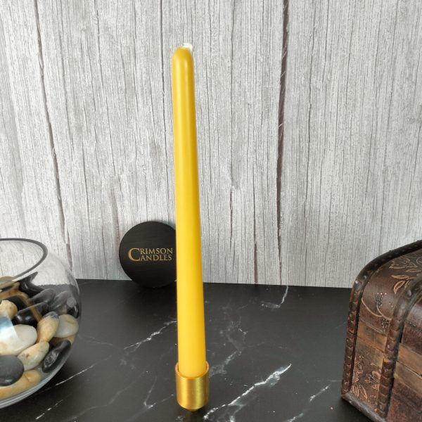 Light Orange Thin taper candles <br> 25 Pieces