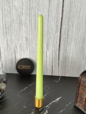 Lime Green Thin taper candles <br> 25 Pieces
