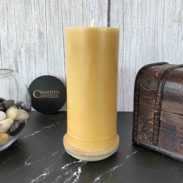Ivory Smooth Pillar Candles<br>14cm (H) by 7cm (D) <br>25 Pieces