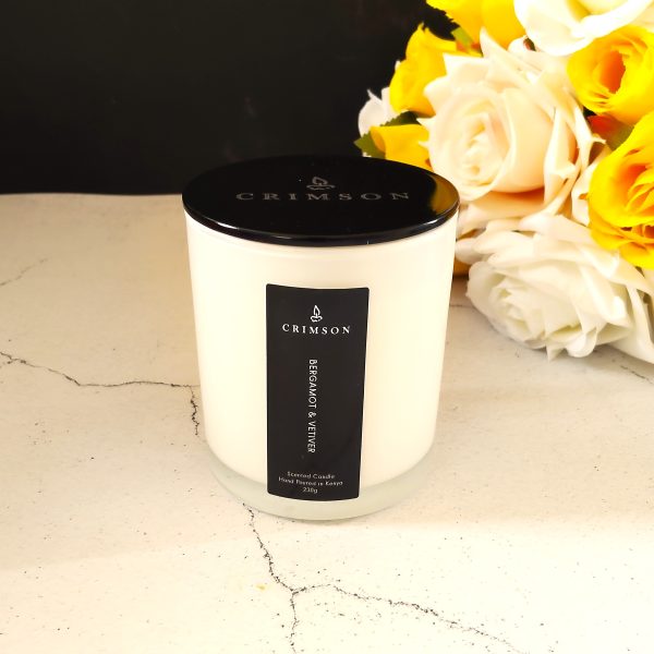 Bergamot & Vetiver Scented Candle <br> 10 Pieces