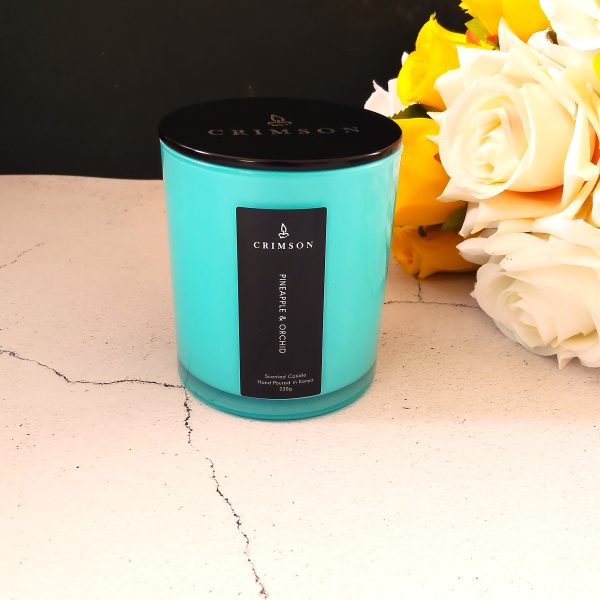 Pineapple & Orchid Scented Candle <br> 10 Pieces