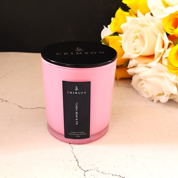 Tonka Bean & Fig Scented Candle <br> 10 Pieces