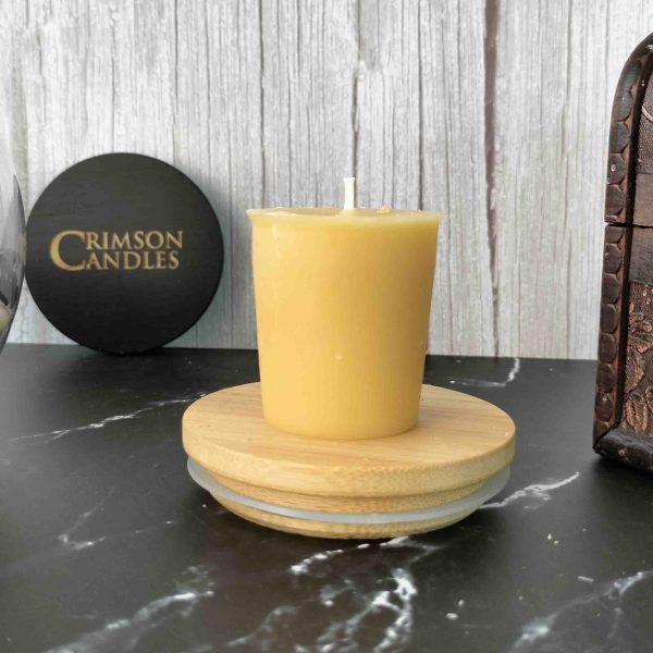 Ivory Unscented Votive candles <br> 12 Pieces
